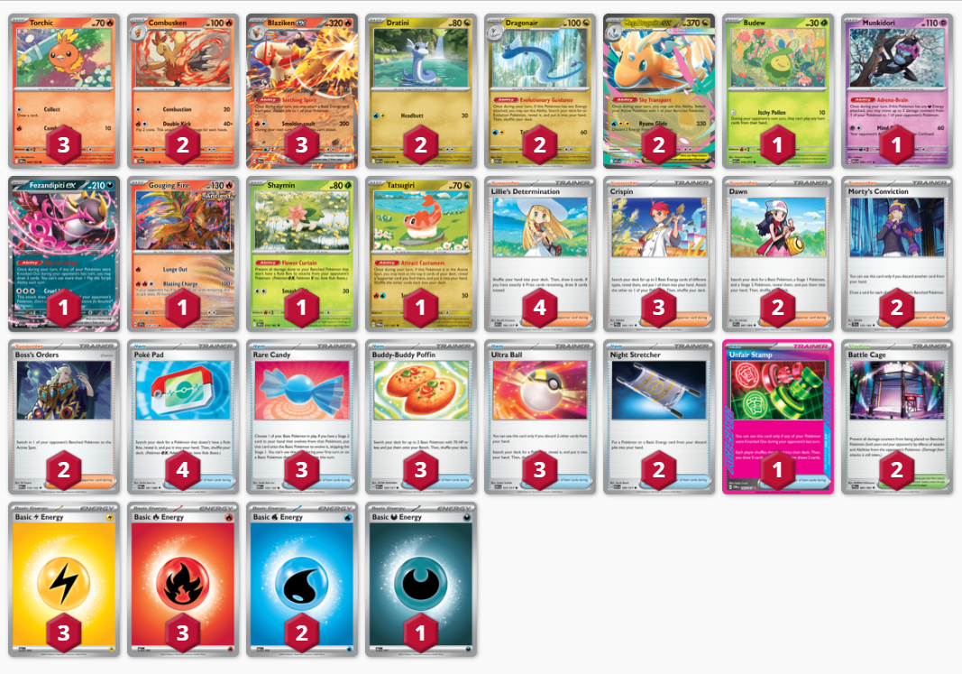 Mega Dragonite EX Deck