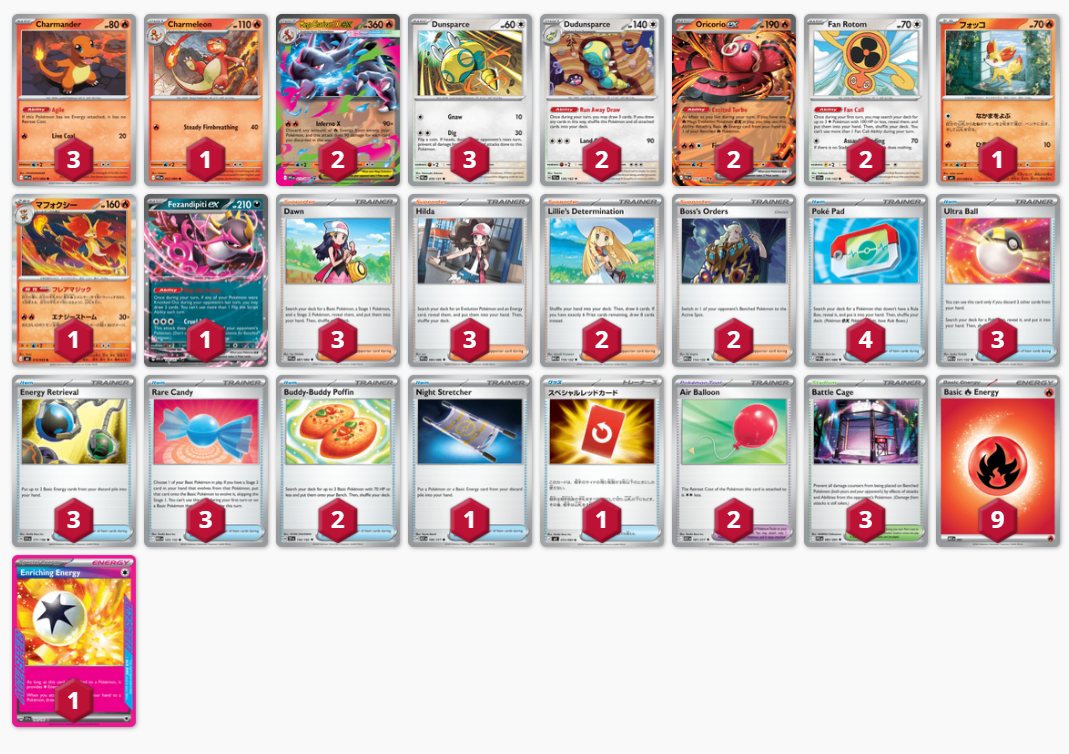 Mega Charizard X ex Deck