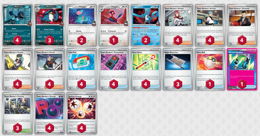 Team Rocket's Honchkrow Deck