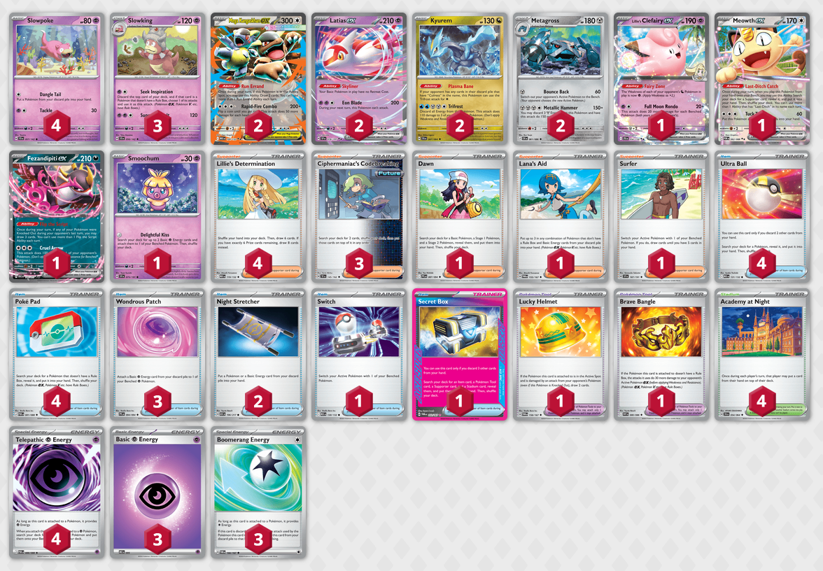 Slowking (Seek Inspiration) Deck