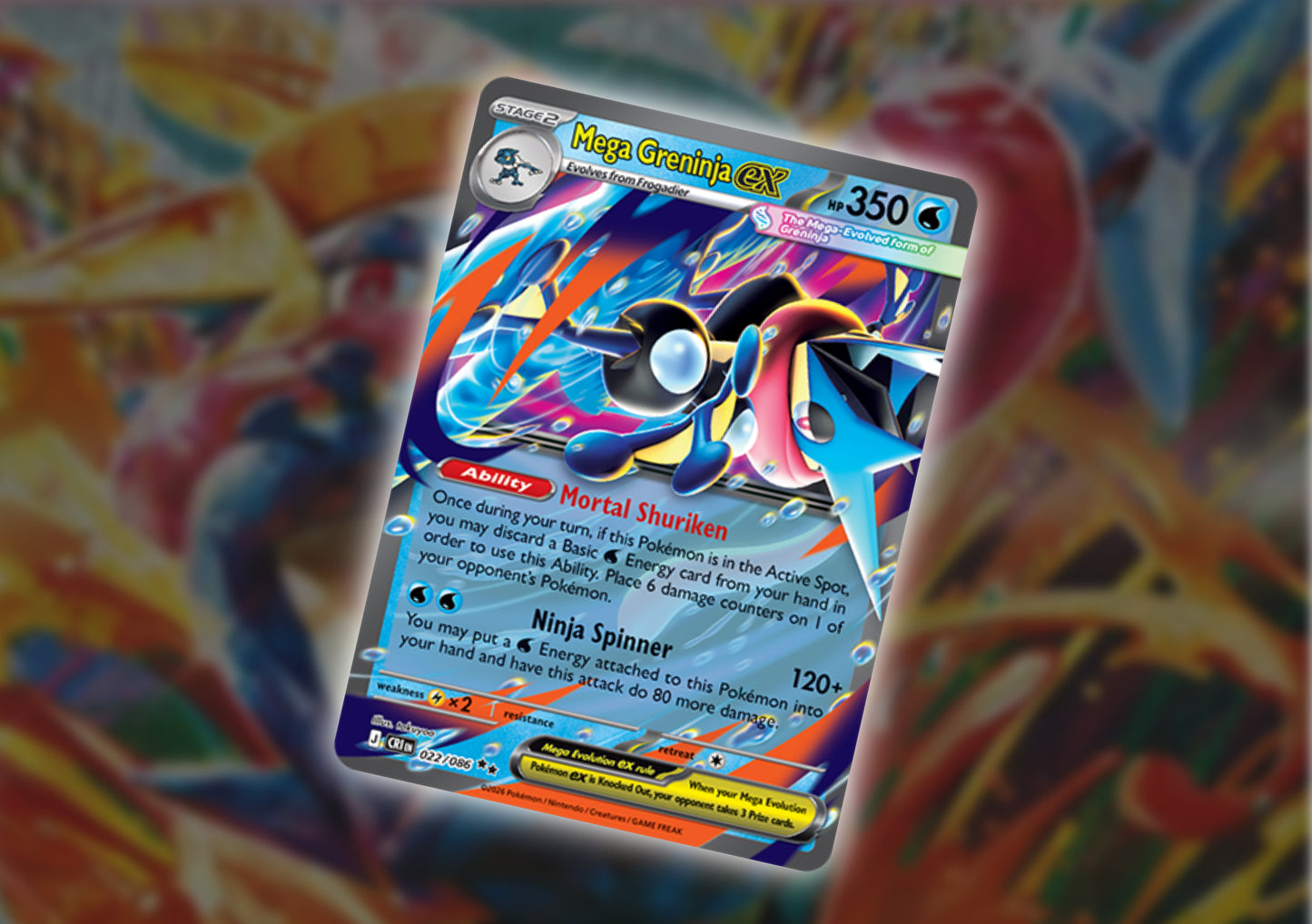 Mega Greninja EX Deck