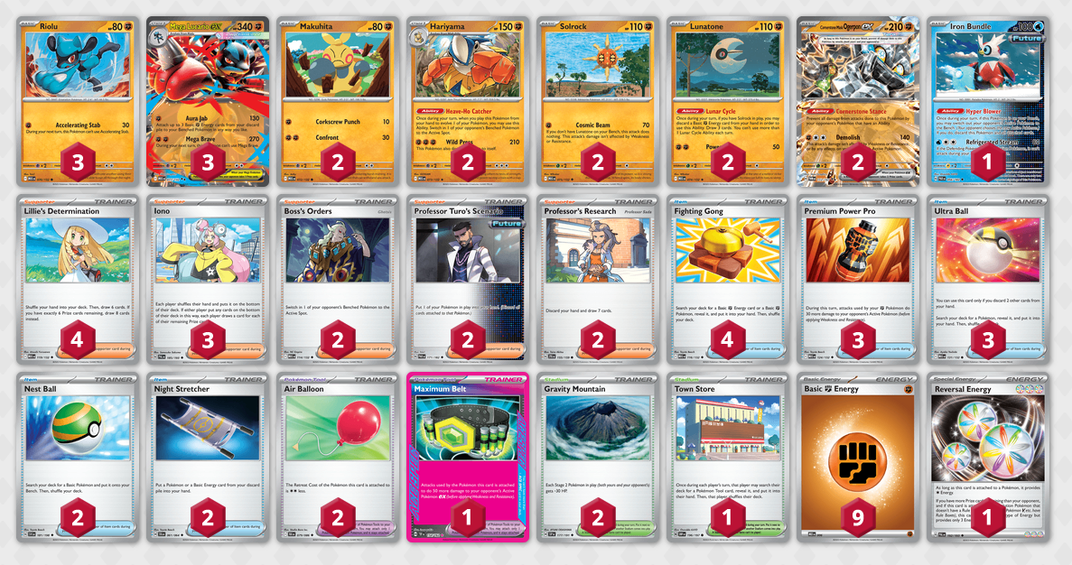 Mega Lucario EX Deck