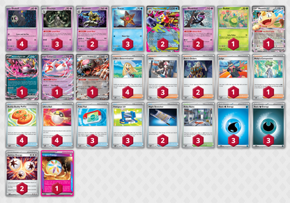Mega Starmie ex Deck