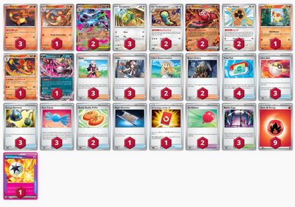 Mega Charizard X ex Deck