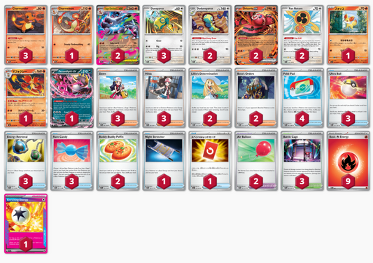 Mega Charizard X ex Deck