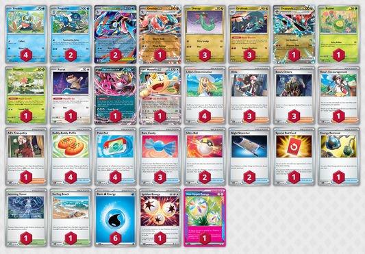 Mega Greninja EX Deck