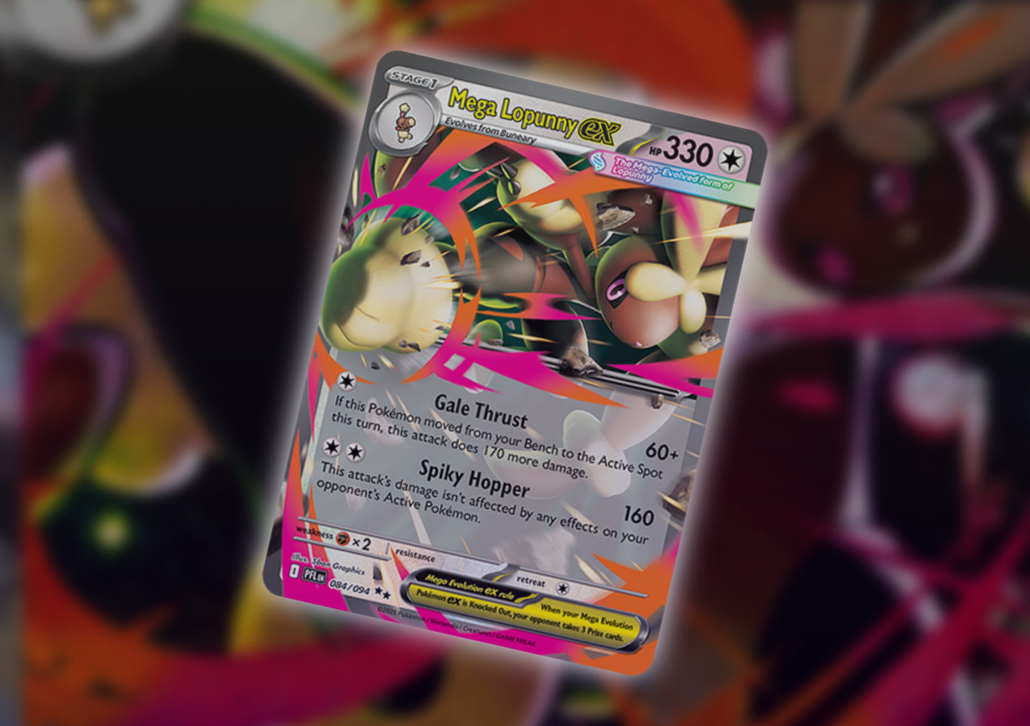 Mega Lopunny EX Deck