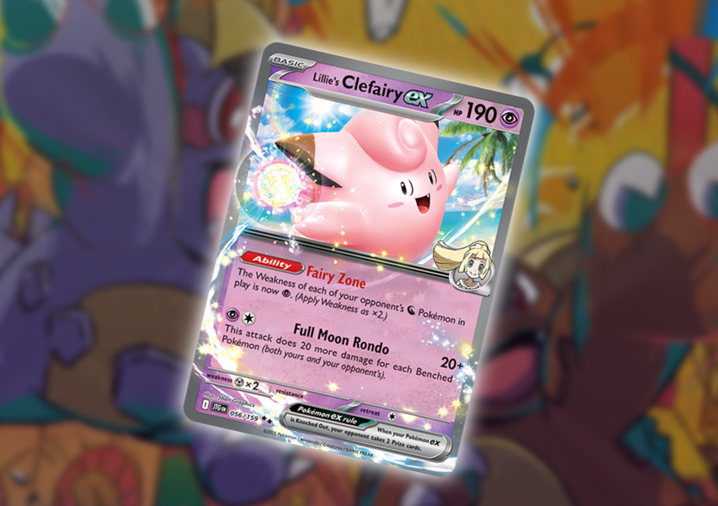 Lillie's Clefairy EX (Slop Box)